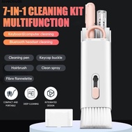 7 In 1 Computer Keyboard Cleaning Brush Laptop Cleaning Brush Keyboard Cleaner Headphone/Earphone Cleaning Tool--loveclouds