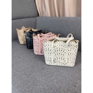 Lm NEWEST ALAIA LASER CUT WOMEN BAG AL001 TOP HANDLE BAG SLING BAG LADIESMART
