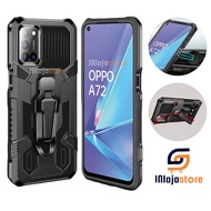 Hard Case Oppo A31 2020 A37 A53 2020 A54 A74 A92 F9 F11 Pro Case H8 i-Crystal Kickstand Standing Rob