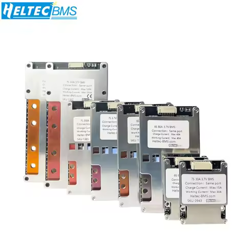Heltecbms 6s 7s bms 8s 24v lifepo4 30A 50A 60A 80A 120A 200A 300A 350A balanced/lithium battery prot