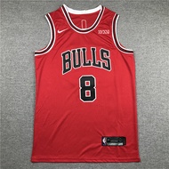 NBA Jersey embroidery version Chicago Bulls #8 Lavine basketball jersey