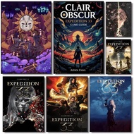 COD Anime C-Clair Obscur E-Expedition 33 Game Poster Print Home Wall Decoration,No Frame Canvas Pain