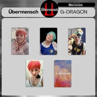 GDRAGON Ubermensch Merchandise Photocard Album Card GDRAGON Exhibition Photocard POWER Random Card 7