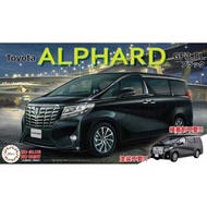 FUJIMI 1/24 Car NEXT 007 TOYOTA ALPHARD GF3.5L Black Assembly Model