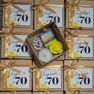 10 Sets Birthday Souvenir Giveaway for Moms with Bible Verse Keychain