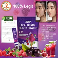 VTEAY Acai Berry Powder FDA Organic Beauty Juice Anti-Aging Detox Whitening Glow Skin Mixed Berry