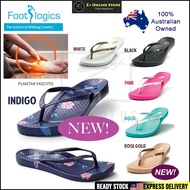 [Australia] FOOTLOGICS TIKI GIRL Orthotic Flip Flop Sandal Slipper Arch Support Plantar Fasciitis Fl
