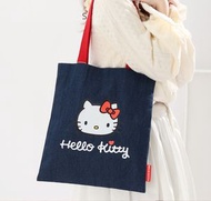 Hello Kitty - Sanrio 牛仔系列帆布袋| 購物袋