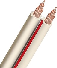 AudioQuest X2, Unterminated Speaker Cable, 14 AWG, 30 Feet/9.14 Meters Spool, White Jacket
