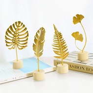 Gold Leaf Creative Ornaments Metal Ornaments Innovative Home Living Room Table Decoration