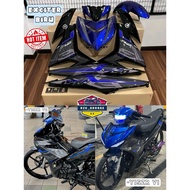 ORIGINAL MAGICBOY RC EXCITER BIRU FREE STICKER RC STRIPE TANAM RC BIRU EXCITER Y15ZR V1 V2 RC BLUE E