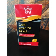 🇸🇬SEVEN SEAS | Cod Liver Oil Gold | 500 softgels