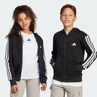 adidas Lifestyle Essentials Full-Zip Hoodie Kids Unisex Black JD6494