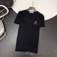 25GivenchyVV99 New Style Four-Grid Pure Cotton Short-Sleeved Casual Loose Top