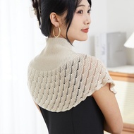 125*38CM Knitted Shawl Large Scarf Keeps Warm In The Air Conditioning Room Wear To Events Korean Sty
