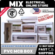 TC Surface PVC MCB DB BOX / 6 8 10 12 14 16 17 19 21 26 30 39 Way Consumer Unit / Consumer Box / Dis
