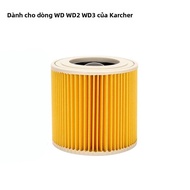 Karcher WD WD2 WD3 MV3 MV2 Series Máy Hút Bụi Khô Ướt Thay Thế Hộp Lọc Phụ Kiện Vệ Sinh Gia Đình