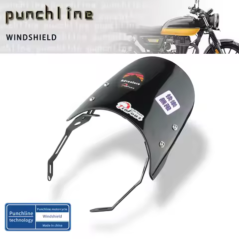 Fit For GB350S CB350RS GB 350 S CB 350 RS 2022-2025 Motorcycle Windshield Windscreen Wind Deflectors