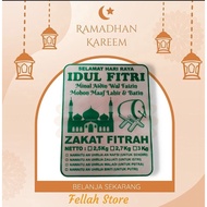 Zakat rice plastic 3kg rice plastic/