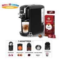 Hibrew 19Bar Capsule Coffee Machine 5in1 Espresso Machine For Nespresso Capsules , Dolce Gusto Milk, Coffee Pods and ESE Pod, 20oz Removable Water Tank, Nespresso Coffee Maker Kcup