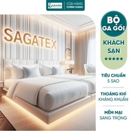 Hotel Bedding Set 3 Products SAGATEX Breathable 5-Star Quality T400 Fabric