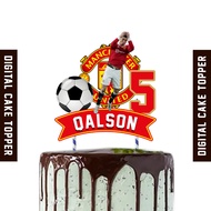 CRISTIANO RONALDO CAKE TOPPER BIRTHDAY