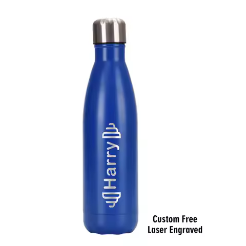 Custom 17 Oz Cola Shaped Insulated Stainless Steel Water Bottle Double Walled Vacuum Insulated Therm
