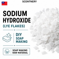 SCENTNERY Lye Sodium Hydroxide for Soap Making | NaOH | Made in Taiwan