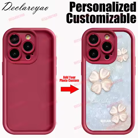 Personalized DIY Customizable Image Cover For VIVO V21 Y12 Y28 Y04 Y89 S19 Lite Racing Y36 X100S V19