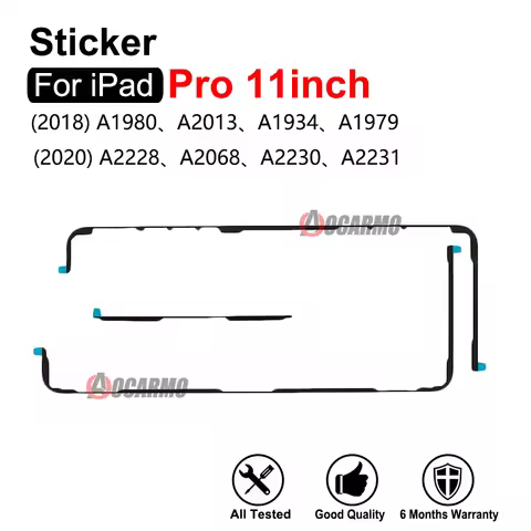 LCD Screen Sticker Adhesive For iPad Pro 11inch 2018 A1980 A2013 A1934 A1979 2020 A2230 A2231 A2068 