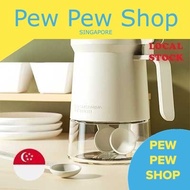 [PPS] Flip Open Condiment Jar Spices Seasoning Bottle Herbs Salt Sugar Storage Glass Container