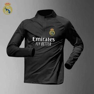baju jersey perempuan baju jersey lengan panjang jersey lengan panjang Sut latihan Real Madrid yang 