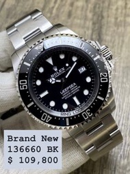 Rolex Deep Sea  136660 Black 🖤 黑面 鬼王👻👑  ✨2025年 全新✨