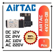 [ Ready Stock ] 100% ORIGINAL AIRTAC 4V210-08 1/4” Pneumatic 5/2 Way Single Solenoid Valve AirTAC So