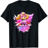 Paw Patrol The Mighty Movie Skye Lightning Action T-Shirt Fashion Tops Boys Girls Distro Age 1 2 3 4 5 6 7 8 9 10 11 12 Years
