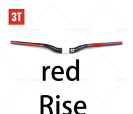 3T ราวจับ MTB ที่จับคาร์บอนแบนหรือเพิ่มขึ้นมือจับ31.8*580/600/620/640/660/680/700/720/740/760Mm ชิ้น