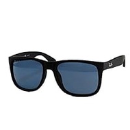 RayBan Sunglasses Genuine Ray-Ban Justin Sunglasses RB4165F 6222V 55 Ray-Ban Date Glasses, JUSTIN Full Fit Polarized Lenses, Frame Color: Black Rubber, Lens Color: Dark Blue (Polarized Lenses) Justin