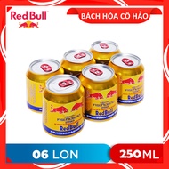 LỐC 6 LON NƯỚC TĂNG LỰC ENERGY DRINK RED BULL 250ML