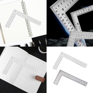 【CH】 Professional Framing Square 90 Degree Steel Square Ruler L Shape Square Ruler