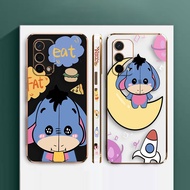 Cute Eeyore Winnie The Pooh Donkey E-TPU Phone Case For OPPO A79 A75 A73 A54 A35 A31 A17 A16 A15 A12 A11 A9 A7 A5 AX5 F11 F9 F7 F5 R17 Realme C1 Find X3 Pro Plus S E K X