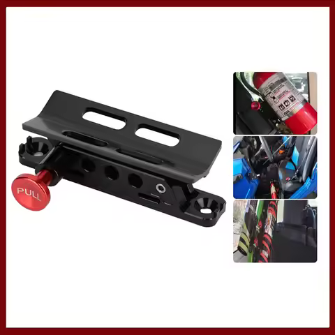 New Car Extinguisher Mount Bracket Adjustable Fit For Jeep Wrangler Sport/ JK/ Kymco Fire Extinguish