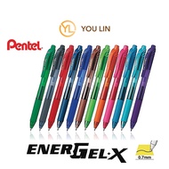 Pentel Energel-X Retractable Gel Roller Pen-0.7mm / 1.0mm