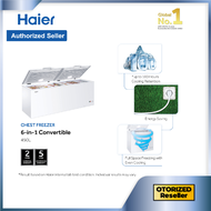 Haier (450L) Chest Freezer Convertible (Freezer  Fridge) BD-458HP