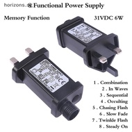 [B&T Dec] AC 220V To 31VDC 6W 8 Functional SELV LED Lamp Driver UK Plug Switch Adapter IP44 Waterpro