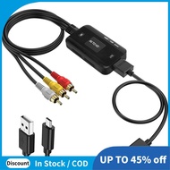 Video Converter AV to -Compatible Video Converter 1080P  Cable Video Adapter Cable Audio -Compatible