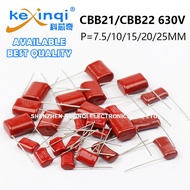 (10pcs) CBB22/21 630V 182 102 222 822 153 103 223 273 333 473 683 154 104 224 334 474 125 472 J Capa