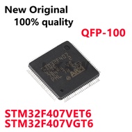 1/PCS New STM32F407VET6 STM32F407VGT6 STM32F407 VET6 STM32F407 VGT6 QFP-100 microcontroller chip