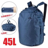 RV城市【The North Face】送》可背可提三合一旅行裝備袋 45L 行李袋 登機包 運動背包 手提袋_3RHT