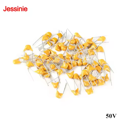 50PCS 50V 20PF~4.7UF Monolithic Ceramic Chip Capacitor MLCC Multi-layer Ceramic Capacitor 5.08mm Pin
