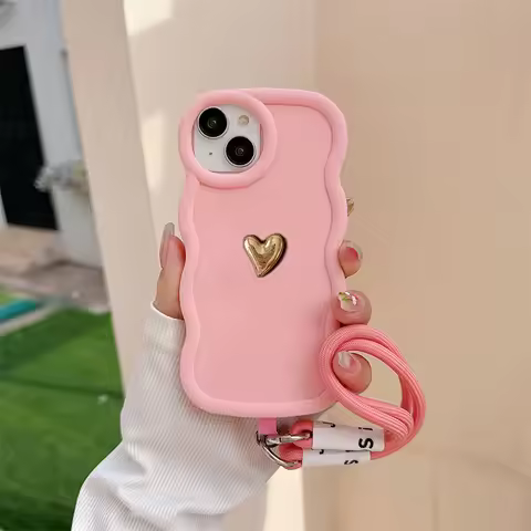 For Honor 400 Lite Case Honor 400Lite Phone Case On Honor 400 Honor400Lite 3D Goden Love Hand Strap